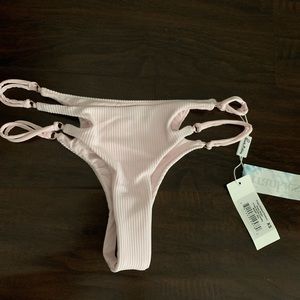 cheeky light pink bikini bottoms